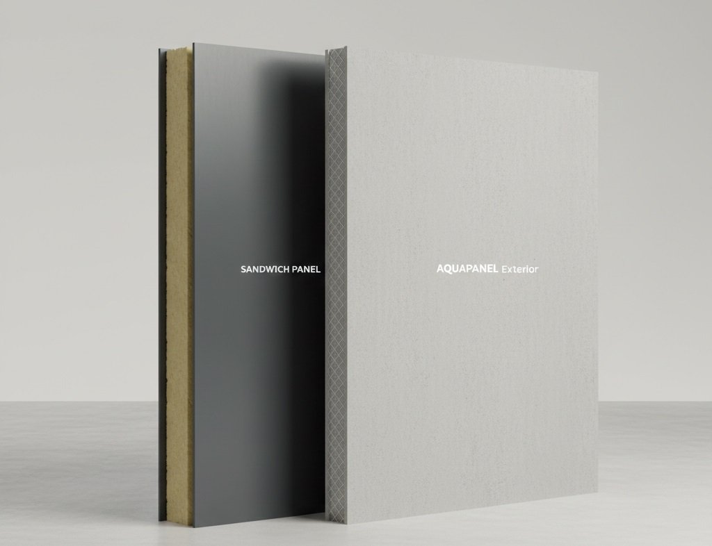 casas panel sandwich y aquapanel
